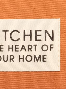 Набор салфеток «Этель» Kitchen, 30×40 см - 2 шт., 100% хлопок, саржа 220 г/м², оранжевый