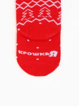 Колготки «Крошка Я. Мишка», красный, рост 68-74 см