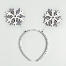 Ободок новогодний карнавальный «Снежинки»