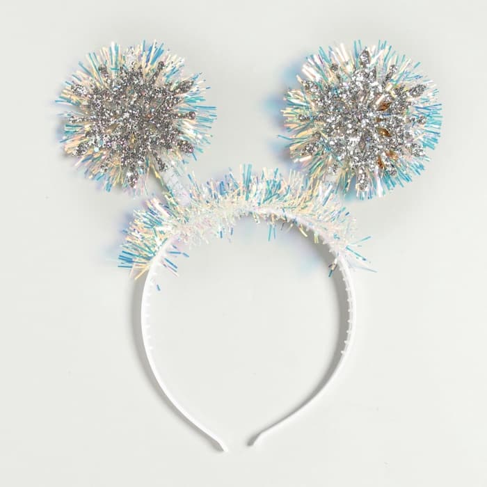 Ободок новогодний карнавальный «Снежинка»