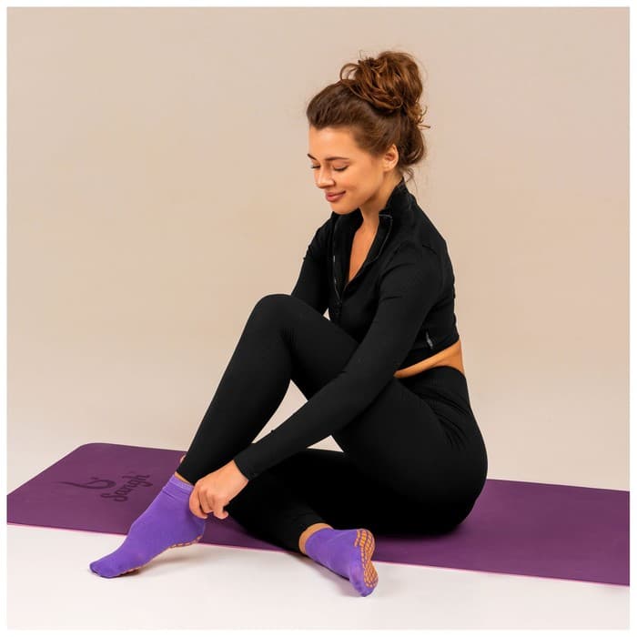 Носки для йоги Sangh, р. 36-41, цвет фиолетовый