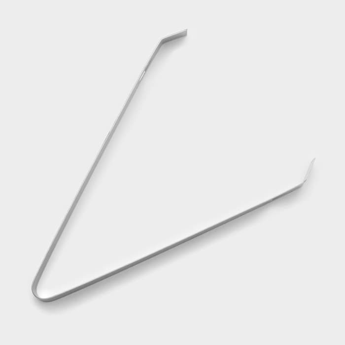 Щипцы для удаления костей Доляна, 16×1.8 см, нержавеющая сталь, серебристые