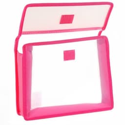 Папка для тетрадей А5, на липучке, пластик, «Минни Маус и единорог»