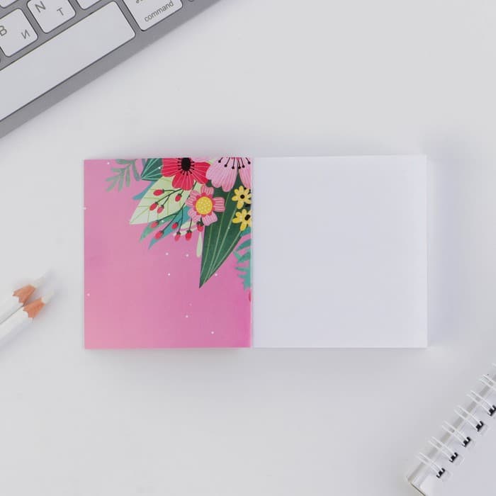 Подарочный набор, блокнот 125 л., ручка синяя паста, 0.7 мм «Любимому воспитателю»