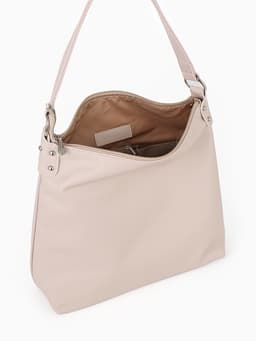 Сумка - мешок женская TEXTURA, на молнии, 32×11×32 см, бежевая