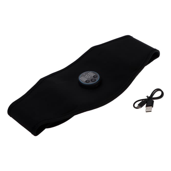 Пояс для похудения LEM-02, 8 режимов, 15 скоростей, АКБ, 150 мАч, от USB, миостимулятор