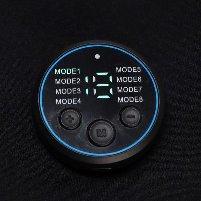 Пояс для похудения LEM-02, 8 режимов, 15 скоростей, АКБ, 150 мАч, от USB, миостимулятор