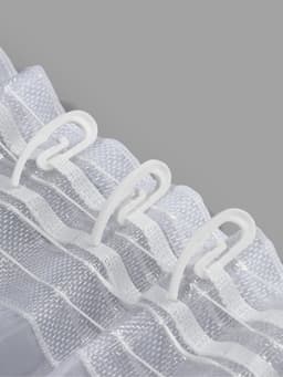 Крючок для штор «Улитка», 31×12×2 мм, белый