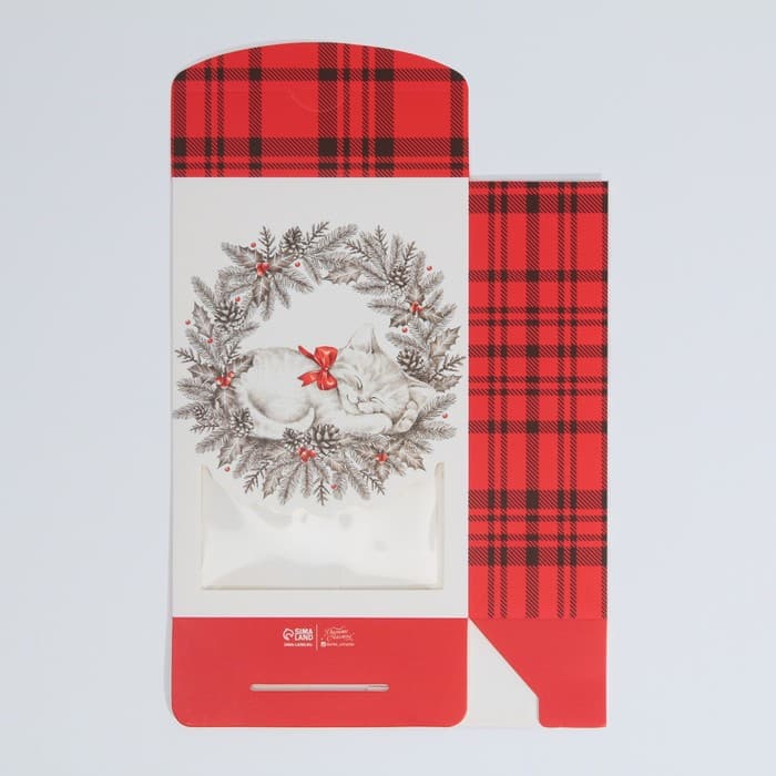 Коробка подарочная новогодняя складная «Волшебства в новом году», 15×7×22 см