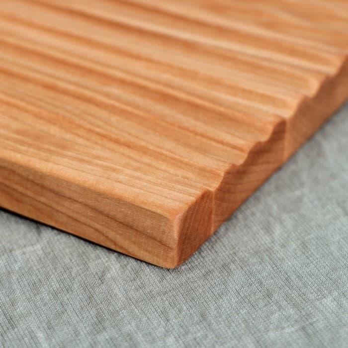 Доска для подачи и сервировки Adelica, 25×22×1.8 см, дерево берёза