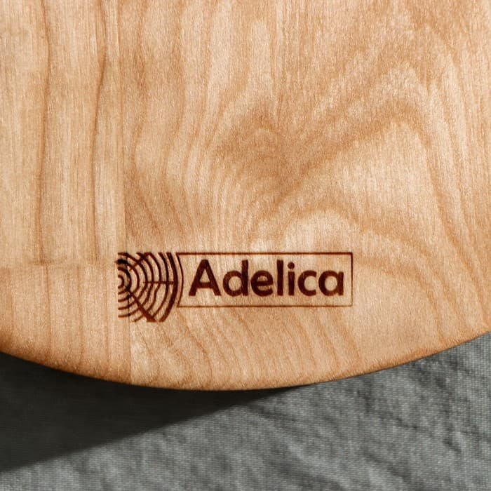 Доска для подачи и сервировки Adelica «Олимп», d=20×1.8 см, дерево берёза