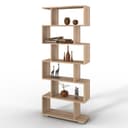 Стеллаж «Нордик», 730×250×1750 мм, цвет дуб сонома