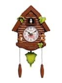 Часы настенные «Зайки», с кукушкой, плавный ход, 30×26 см, циферблат d=10 см