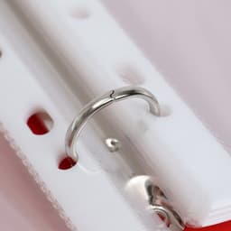 Папка-портфолио А4, Calligrata «Веселая школа», пластиковая, на 4 кольцах, для школьника, 20 файлов