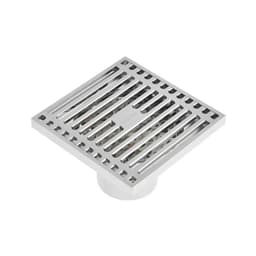 Трап AFLORN AF10610-10, d=50 мм, вертикальный, 100×100 мм, латунь, хром