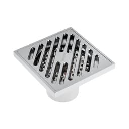 Трап AFLORN AF10710-10, d=50 мм, вертикальный, 100×100 мм, латунь, хром