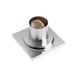 Трап AFLORN AF10710-10, d=50 мм, вертикальный, 100×100 мм, латунь, хром