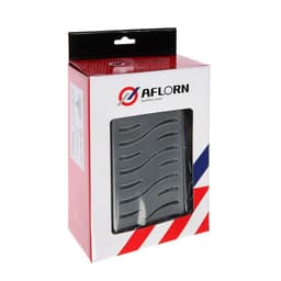 Трап AFLORN AF20410-20, d=50 мм, горизонтальный, с фланцем своб.вращением 360°,100×200 мм, нерж.сталь