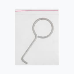 Трап AFLORN AF20410-30, d=50 мм, горизонтальный, с фланцем своб.вращением 360°,100×300 мм, нерж.сталь