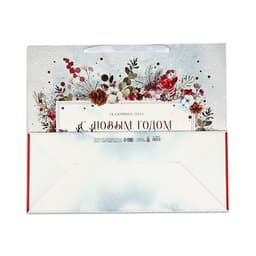 Пакет подарочный новогодний ламинированный «С Новым годом», XL 49×40×19 см