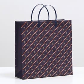 Пакет «Диагональ», мягкий пластик, 30×30 см, 120 мкм