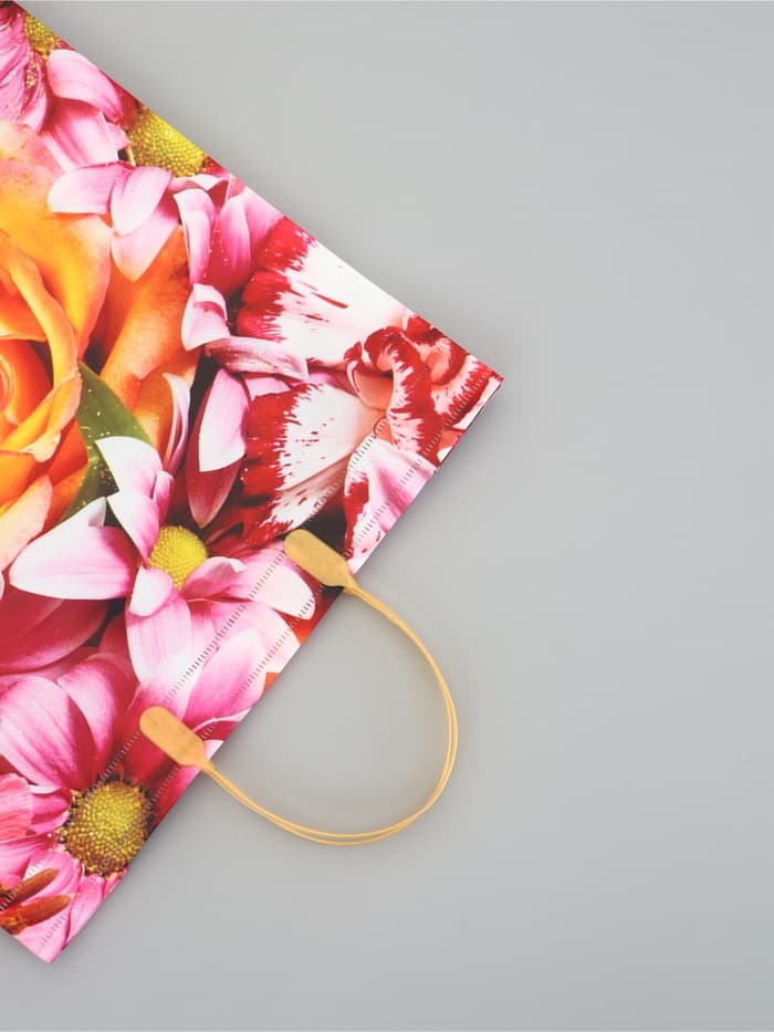 Пакет «Цветочная фантазия», мягкий пластик, 37×32 см, 120 мкм