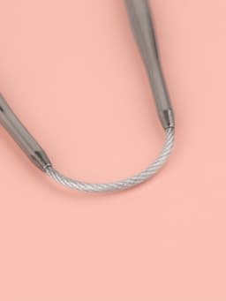 Спицы для вязания, чулочные, гибкие, d=4.5 мм, 21 см, 3 шт.