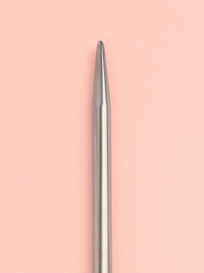 Спицы для вязания, чулочные, гибкие, d=5 мм, 21 см, 3 шт.