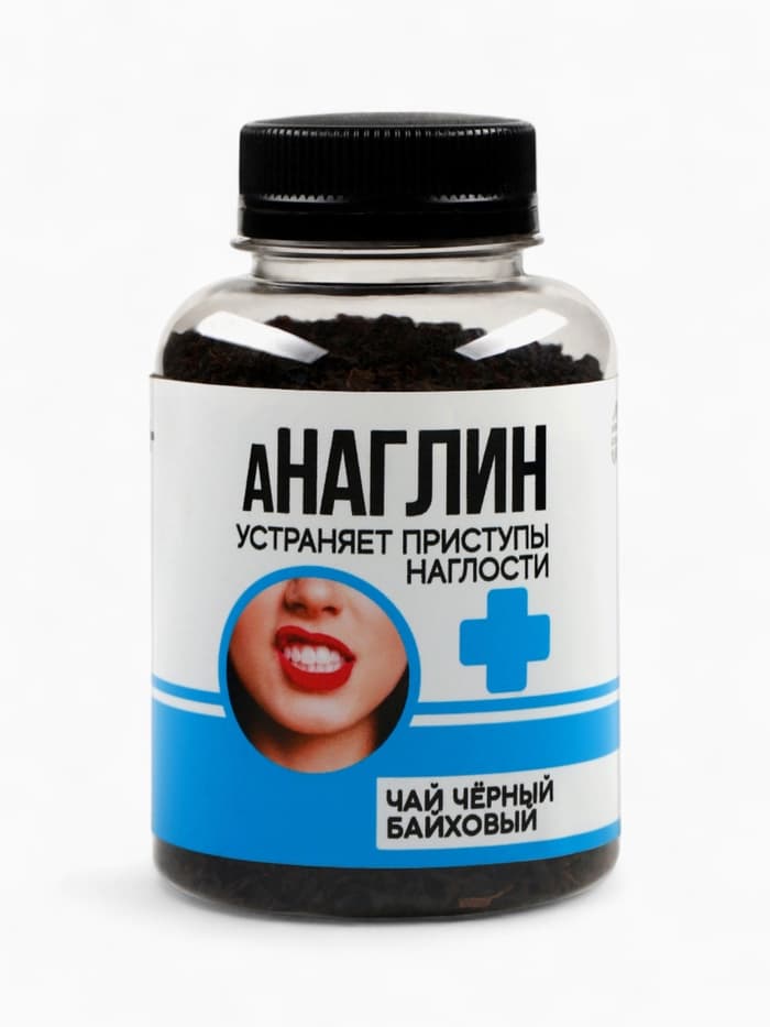 Подарочный набор гифтбокс «Аптечка»: чай, драже, шоколад, термостакан, леденец