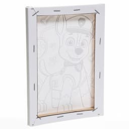 Картина по номерам для детей, 21×15 см, Щенки