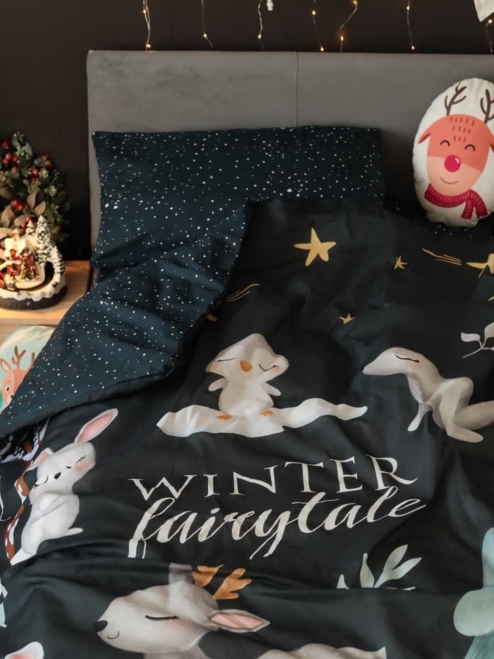 Постельное бельё 1.5-спальное «Этель» Winter fairytale, бязь