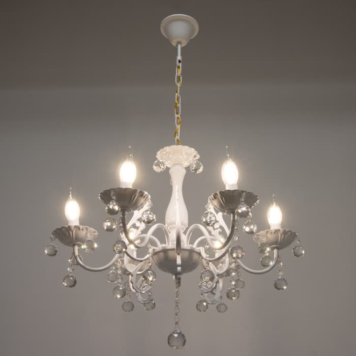 Люстра 2146/6 E14 40 Вт белый 60×60×36 см BayerLux