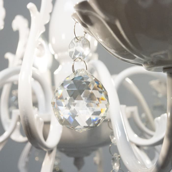 Люстра 2146/6 E14 40 Вт белый 60×60×36 см BayerLux