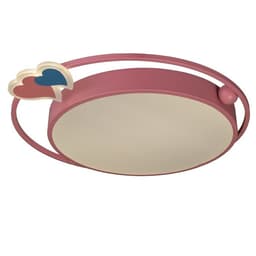 Люстра с ПДУ «Ритмо» LED 90 Вт 3000-6000К розовый 50×54×5.5 см BayerLux