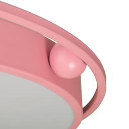 Люстра с ПДУ «Ритмо» LED 90 Вт 3000-6000К розовый 50×54×5.5 см BayerLux