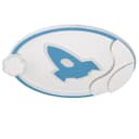 Люстра с ПДУ «Полет» LED 160 Вт 3000-6000К бело-синий 50×53×5.5 см BayerLux