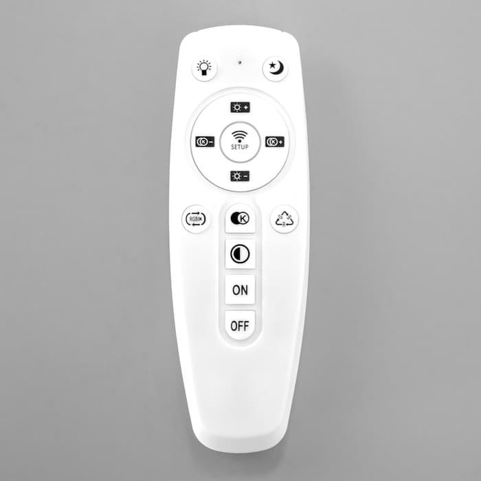 Люстра с ПДУ «Полет» LED 160 Вт 3000-6000К бело-синий 50×53×5.5 см BayerLux