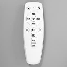Люстра с пультом BayerLux «Ринго», 4хLED, 100 Вт, 3000-6000К, чёрная, 60×50×10.5 см