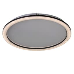 Люстра с ПДУ «Ринго» LED 62 Вт 3000-6000К черный 50×50×4.5 см BayerLux