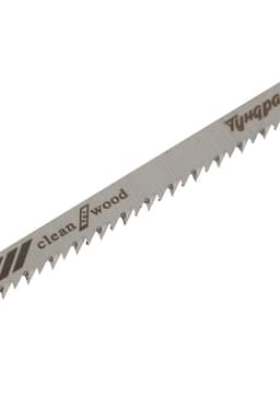 Универсальный набор пилок для лобзиков ТУНДРА, по дереву, 3 шт.