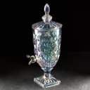 Диспенсер для напитков «Сияние», 3 л, 17×48 см, стекло, перламутровый