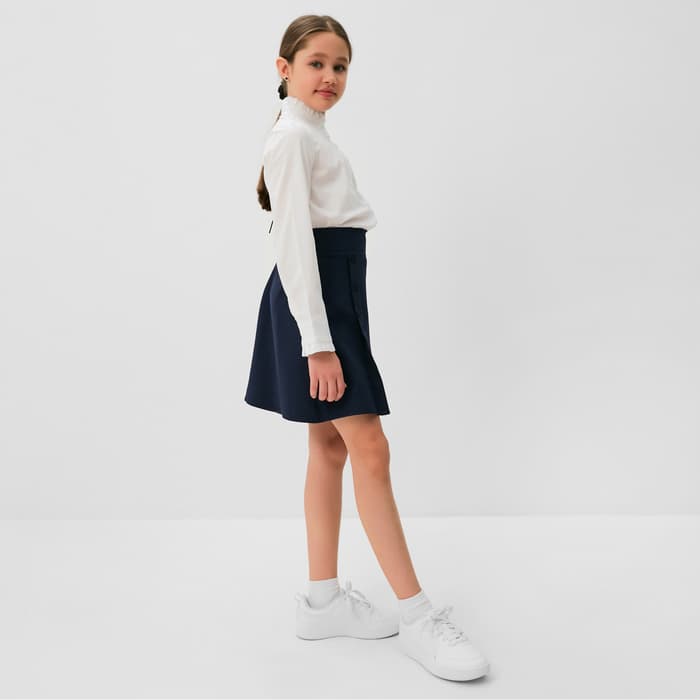 Юбка для девочки MINAKU, синяя, рост 152 см