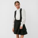 Сарафан для девочки MINAKU, чёрный, рост 128 см