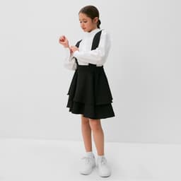 Сарафан для девочки MINAKU, чёрный, рост 128 см