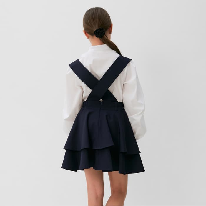 Сарафан для девочки MINAKU, синий, рост 122 см