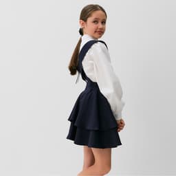 Сарафан для девочки MINAKU, синий, рост 122 см