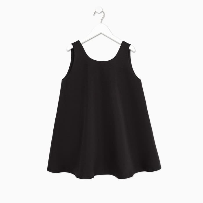 Сарафан для девочки MINAKU, чёрный, рост 134 см