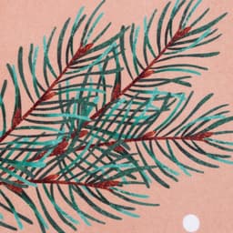 Комплект штор для кухни с подхватами «Этель» Fir branches, 2 шт., бежевые, 145×180 см