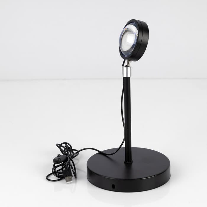 Световой прибор «Закат», 5 картриджей, регулировка высоты, 5 В, свечение мульти (RGB)