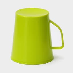 Кружка пластиковая ПластоС, 400 мл, МИКС